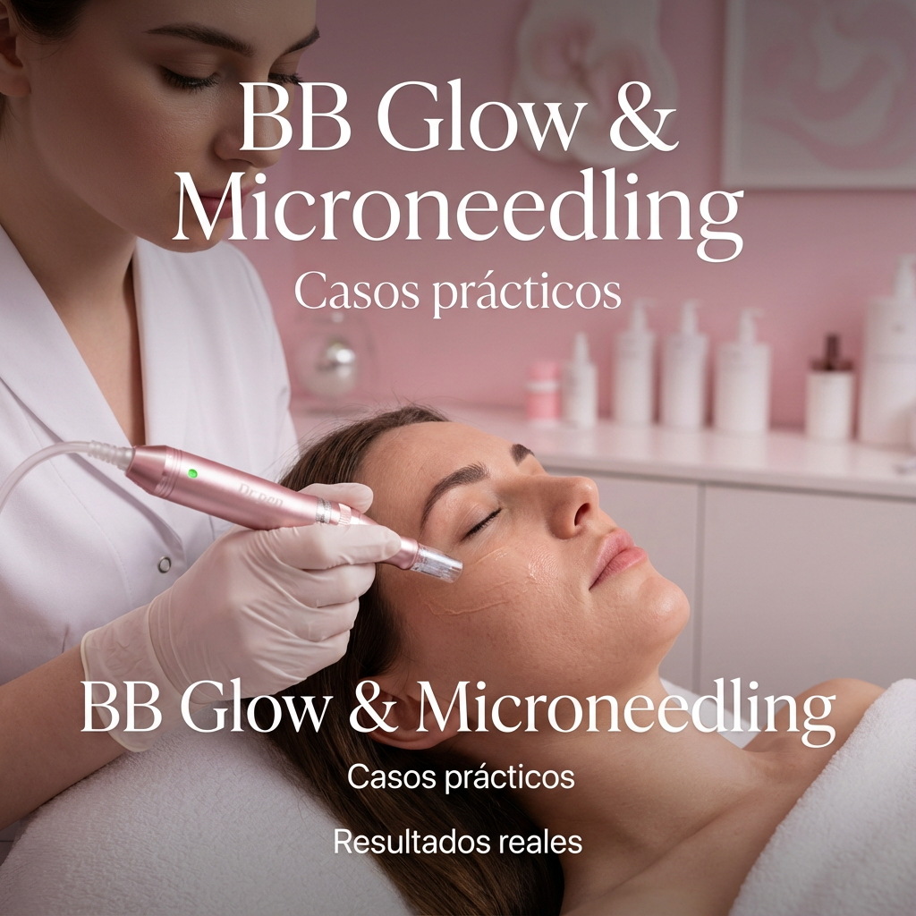 PACK 3 cursos BB Glow / Dermapen + Relleno de labios con Hyaluron Pen + Limpieza facial con aparatología