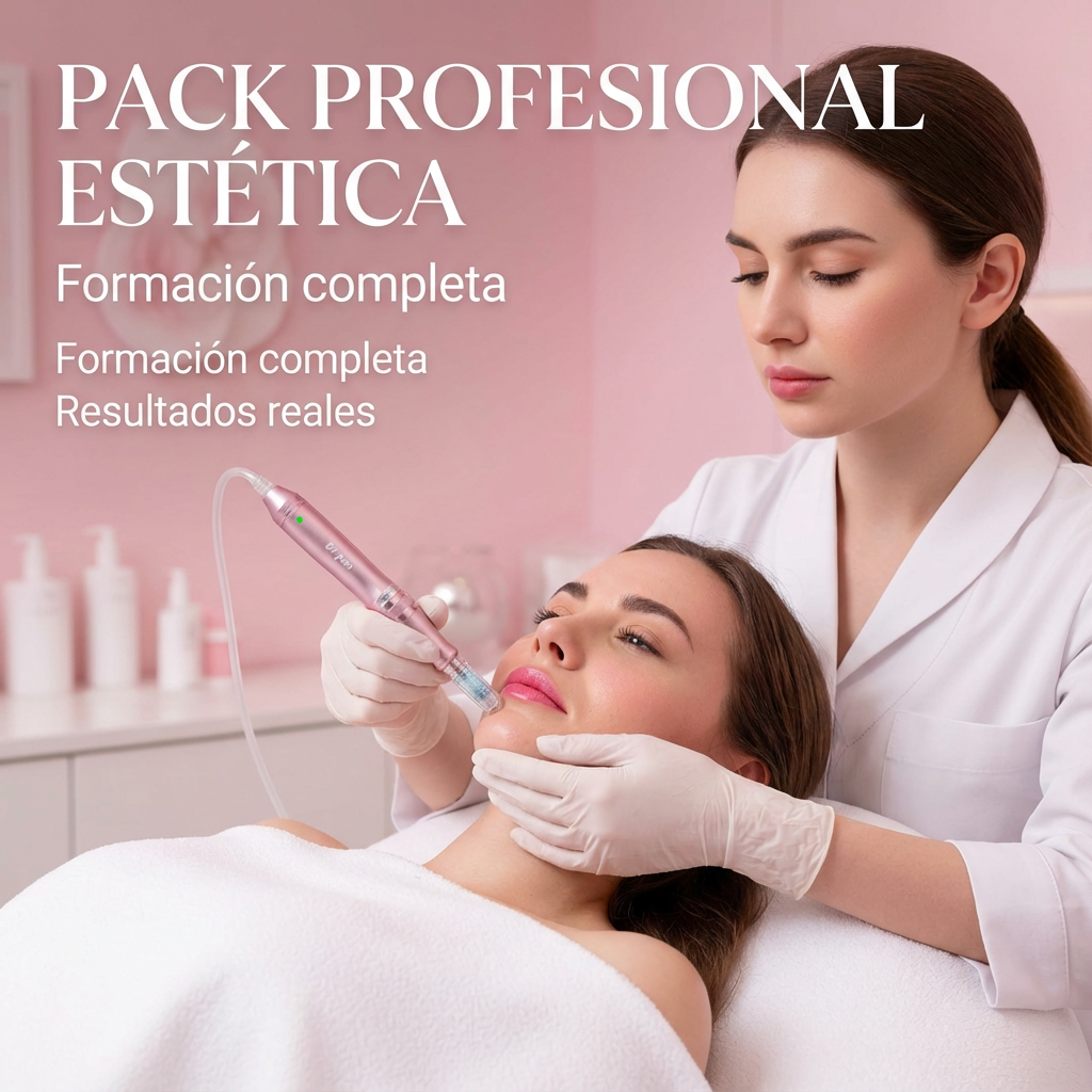PACK 2 cursos BB Glow / Dermapen + Relleno de labios con Hyaluron Pen